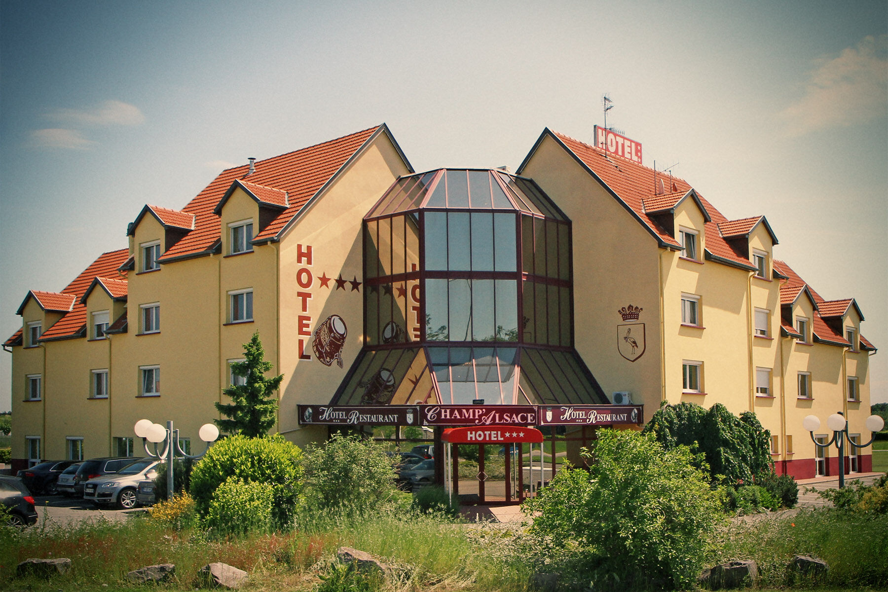 Hotel Restaurant Champ Alsace Hagenau Exterior foto